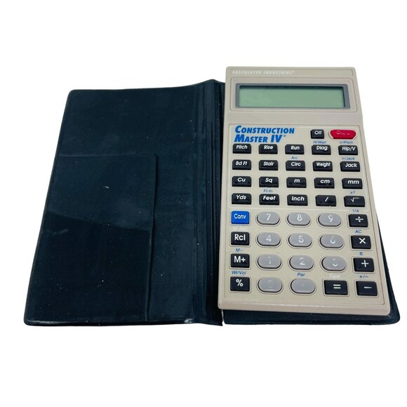 Vintage Construction Master IV 4 Calculator Calculated Industries Model 4045 V1‎ - Picture 1 of 5